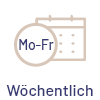 NSH Symbol Montag bis Freitag