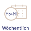 NSH Symbol Montag und Mittwoch
