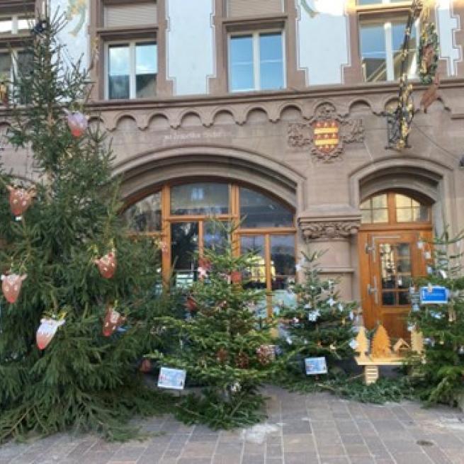 Dekoration Weihnachtsb&auml;ume